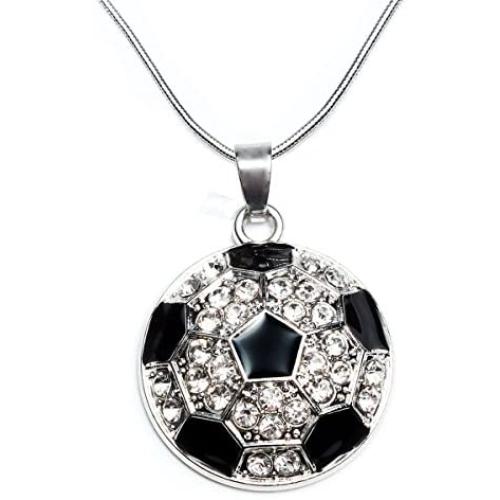 Godyce Football NFL Soccer Volleyball Basketball Softball Necklace Stainless Steel Chain - 20inch Adjust