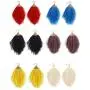 6Pcs Bohemian Silky Thread Fan Long Fringe Tassel Dangle Statement Earrings for Women Girl Boho Lightweight Strand Feather Shape Geometric Big Drop Earrings Fashion Jewelry 6Pcs Bohemian Silky Thread Fan Long Fringe Tassel Dangle Statement Earrings for Women Girl Boho Lightweight Strand Feather Shape Geometric Big Drop Earrings Fashion Jewelry