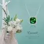 Alantyer Birthstone Necklace Square Pendant Anniversary Jewelry Gifts for Women and Girls Crystal Comes from Swarovski Alantyer Birthstone Necklace Square Pendant Anniversary Jewelry Gifts for Women and Girls Crystal Comes from Swarovski