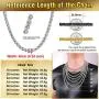 ChainsPro 3/6 mm Box/Wheat/Twist Rope Necklace, Replacement Chain for Pendant/Charm, 18-30 inches, 316L Stainless Steel/18K Gold Plated-Send Gift Box ChainsPro 3/6 mm Box/Wheat/Twist Rope Necklace, Replacement Chain for Pendant/Charm, 18-30 inches, 316L Stainless Steel/18K Gold Plated-Send Gift Box