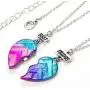 Best Friends Half Heart Pendant Necklace for Children, Kids Best Friend Jewelry,Friendship Gift Girls BFF Necklaces-Love Best Friends Half Heart Pendant Necklace for Children, Kids Best Friend Jewelry,Friendship Gift Girls BFF Necklaces-Love