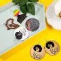 12 Pairs African Map Women Earrings Round Natural Wooden Painted Earrings Ethnic Style Dangle Earring (African Themed Patterns) 12 Pairs African Map Women Earrings Round Natural Wooden Painted Earrings Ethnic Style Dangle Earring (African Themed Patterns)