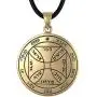 Bronze Seventh Pentacle of the Sun Talisman for Freedom Bronze Seventh Pentacle of the Sun Talisman for Freedom