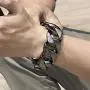 ROWIN&CO Jewelry Huge 32mm Mens Chunky Bracelet Black Heavy Sturdy 316L Stainless Steel Cuban Chain with Box Lock Clasp, 9.5 Inch/10.5 oz ROWIN&CO Jewelry Huge 32mm Mens Chunky Bracelet Black Heavy Sturdy 316L Stainless Steel Cuban Chain with Box Lock Clasp, 9.5 Inch/10.5 oz