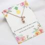 MEMGIFT Dainty Rose Gold Pineapple Necklace Petite Minimal Tropical Fruit Jewelry Personalized for Women Teen Girls Best Friend Sister Mom Daughter Girlfriend Bridesmaid Fiancee