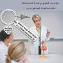 MAOFAED Nurse Instructor Gift Nurse Instructor Appreciation Gift Nurse Preceptor GiftNurse Teacher Gift Behind Every Good Nurse is a Great Instructor