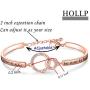 Gift for Best Friend Friendship Bracelet Not Sister by Blood But Sister by Heart Jewelry Friend Sister Bangle