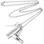 JOVIVI 3 In 1 Fashion Hairdresser Hair Dryer,Scissor,Comb Charm Pendant Keychain/Necklace - Perfect Salon Owner,or Hair Stylist Gift JOVIVI 3 In 1 Fashion Hairdresser Hair Dryer,Scissor,Comb Charm Pendant Keychain/Necklace - Perfect Salon Owner,or Hair Stylist Gift