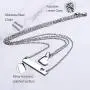 Fanery Sue Personalized Custom Engraved Name 316L Stainless Steel Horizontal Bar Necklace Fanery Sue Personalized Custom Engraved Name 316L Stainless Steel Horizontal Bar Necklace