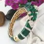 EVER FAITH Womens Austrian Crystal Enamel Adorable Elephant Bangle Bracelet EVER FAITH Womens Austrian Crystal Enamel Adorable Elephant Bangle Bracelet