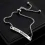 SOUSYOKYOSAM Soul Sisters Motivational Gift Inspirational Cuff Bracelet Adjustable Bangle Jewellery
