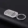 Stainless Steel Dog Tag Letters''To my son.love mom'' keychain rings,Inspirational Gifts For Son Jewelry Stainless Steel Dog Tag Letters''To my son.love mom'' keychain rings,Inspirational Gifts For Son Jewelry