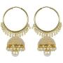 Royal Bling Stylish Fancy Party Wear Traditional Indian Jewelry Meenakari Jhumki Jhumka Earrings for Women Gold