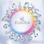 EUDORA Sterling Silver Necklace 26 Letters Alphabet Personalized Charm Pendant with 18inch O-Ring Chain