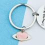 HN HNHB Not Be There with You Will Be There for You Long Distance Relationship Keychain Boyfriend Girlfriend Wife Husband Gift Meaningful Jewelry Gifts