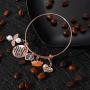 Yaomiao Inspirational Cuff Bangle Bracelet Engraved Relationship Bracelet Whenever You Feel Overwhelmed Remember Whose Straighten Your Crown Bracelet for Women Girls
