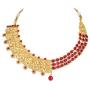 Aheli Necklace Earrings Set Indian Wedding Traditional Ethnic Fashion Jewelry for Women