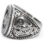 Gungneer Fenrir Wolf Odin Rune Circle Triquetra Celtic Stainless Steel Ring Men Women Norse Protection Jewelry Gungneer Fenrir Wolf Odin Rune Circle Triquetra Celtic Stainless Steel Ring Men Women Norse Protection Jewelry
