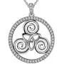 Besilver Celtic Triskele Lion of Judah Magen David Star Pendant Necklace for Men Woment Sterling Silver Celtic Cross Jeuse Faith Religious Amulet Jewelry Besilver Celtic Triskele Lion of Judah Magen David Star Pendant Necklace for Men Woment Sterling Silver Celtic Cross Jeuse Faith Religious Amulet Jewelry