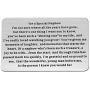 AKTAP Nephew Gift for A Special Nephew Engraved Wallet Insert Graduation Card Inspirational Gift for Nephew from Uncle