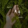 Angelady Rose Gold Plated Wide Bangle Bracelet for Women Girls, Infinity Lucky Endless Bangle, Birthday for Mom Wife Girlfriend Daughter