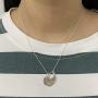 Your Always Charm 2Pcs Sloth Necklace,Hanging Hollow Sloth Frienship Necklace Sloth Gifts for Sloth Lovers