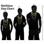 The Bling Factory 14k Gold Plated 25mm x 32mm Chunky Nugget Textured Medallion Pendant + 24'' 2.4mm Rope Chain Necklace Set
