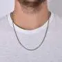 NYC Sterling Unisex Solid Italian 2.5mm Round Box Chain in Sterling Silver NYC Sterling Unisex Solid Italian 2.5mm Round Box Chain in Sterling Silver