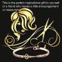 TIIMG Hairstylist Gift Hairdresser Bracelet She Believed She Could So She Did Hairdresser Jewelry Scissors Bracelet for Hairdresser