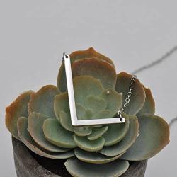 HUAN XUN Initial Necklace Alphabet Letter Charm Necklaces Jewelrys Name A to Z