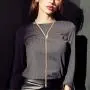 Tvoip Fashion Collier Femme Jewelry Full Rhinestone Accessories gold silver Crystal Snake long Pendant Necklace. (Gold) Tvoip Fashion Collier Femme Jewelry Full Rhinestone Accessories gold silver Crystal Snake long Pendant Necklace. (Gold)