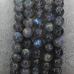 Gem Semi Precious Gemstone 6mm Round Beads Crystal Stretch Bracelet 7 Inch