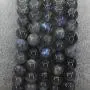Gem Semi Precious Gemstone 6mm Round Beads Crystal Stretch Bracelet 7 Inch