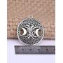 Pagan Triple Moon Goddess Pentacle Celtic Tree of Life Alloy Pendant for Jewelry Making