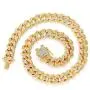 13mm Cuban Link Chain for Mens Women Heavy Strong Necklaces Chain Iced Out Miami Curb Chain Bling Bling Hip Hop Necklace Chain Silver/Rose Gold/Gold Plated Rhinestone CZ Clasp Chain 13mm Cuban Link Chain for Mens Women Heavy Strong Necklaces Chain Iced Out Miami Curb Chain Bling Bling Hip Hop Necklace Chain Silver/Rose Gold/Gold Plated Rhinestone CZ Clasp Chain