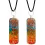 Art of Creation 7 Chakra Orgone Necklace Pendant | EMF Protection | Energy Generator Spiritual Yoga Jewelry (Multi 7 Chakra) Art of Creation 7 Chakra Orgone Necklace Pendant | EMF Protection | Energy Generator Spiritual Yoga Jewelry (Multi 7 Chakra)
