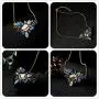 PUFFINSING Jewelry Sets for Women, Cute Earrings, Dainty Necklace, Necklaces and Earrings, Austrian Crystal, Gifts for Girls Mom Wife Sister Best Friend PUFFINSING Jewelry Sets for Women, Cute Earrings, Dainty Necklace, Necklaces and Earrings, Austrian Crystal, Gifts for Girls Mom Wife Sister Best Friend
