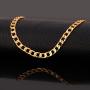 U7 Men Women Cuban Link Bracelet|Stainlss Steel 18K Gold Plated Diamond Cut 3mm 5mm 6mm 7mm 9mm 12mm Wide Miami Curb Chain Wrist Bracelet, Length 6.5'' 7.5'' 8.26'', with Gift Box