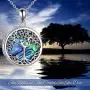 ONEFINITY Tree of Life Locket Necklace Sterling Silver Locket Necklace That Holds Pictures Tree of Life Locket Pendant Valentines Day Gifts for Women Wife Girlfriend