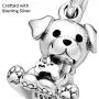 Pandora Jewelry Labrador Puppy Dog Dangle Sterling Silver Charm