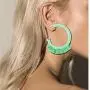 Sllaiss Summer Beaded Raffia Statement Earrings for Women Fashion Jewelry Handmade Bohemian Drop Dangle Earrings Big Circle Hoop Colorful Sllaiss Summer Beaded Raffia Statement Earrings for Women Fashion Jewelry Handmade Bohemian Drop Dangle Earrings Big Circle Hoop Colorful