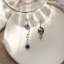 Original Cloud Moon Planet Star Creative Long tassels Dangle Earrings 18K Gold Plated Asymmetrical AB Earrings For Women Girls Original Cloud Moon Planet Star Creative Long tassels Dangle Earrings 18K Gold Plated Asymmetrical AB Earrings For Women Girls