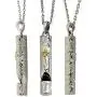 Austaras Hawaiian Turtle Bar Necklace - 925 Sterling Silver Plated Stainless Steel Whistle Pendant Austaras Hawaiian Turtle Bar Necklace - 925 Sterling Silver Plated Stainless Steel Whistle Pendant