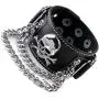 Jovivi Punk Leather Cuff Bracelet Skull Design Bracelet Wristband Adjustable Size 7 to 8 Inches Include a Pouch Jovivi Punk Leather Cuff Bracelet Skull Design Bracelet Wristband Adjustable Size 7 to 8 Inches Include a Pouch