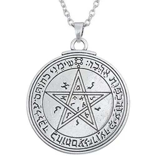Dawapara Vintage Pendant Talisman Amulet Pentacle Seal of Venus of King Solomon Necklace Jewelry for Women Men Dawapara Vintage Pendant Talisman Amulet Pentacle Seal of Venus of King Solomon Necklace Jewelry for Women Men