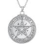 Dawapara Vintage Pendant Talisman Amulet Pentacle Seal of Venus of King Solomon Necklace Jewelry for Women Men