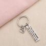 ENSIANTH Manager Gift A Truly Great Manager is Hard to Find Difficult to Part with and Impossible to Forget Keychain Thank You Gift for Management,Leader,Boss