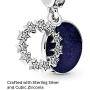 Pandora Jewelry Inspirational Stars Dangle Cubic Zirconia Charm in Sterling Silver