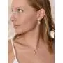 Mariell 14K Rose Gold Plated CZ Teardrop Bridal Necklace and Earring Set for Weddings, Bridesmaids & Prom Mariell 14K Rose Gold Plated CZ Teardrop Bridal Necklace and Earring Set for Weddings, Bridesmaids & Prom