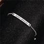SOUSYOKYOSAM Dainty Cuff Bracelet - Expect Miracles - Students Super Cute Jewelry for Graduation Encouraging Gift